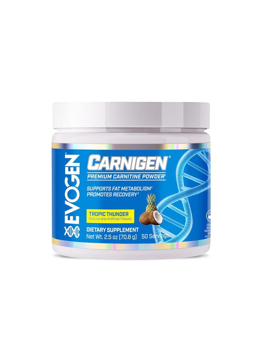 Evogen Carnigen Powder 66g Tropic Thunder Framsida