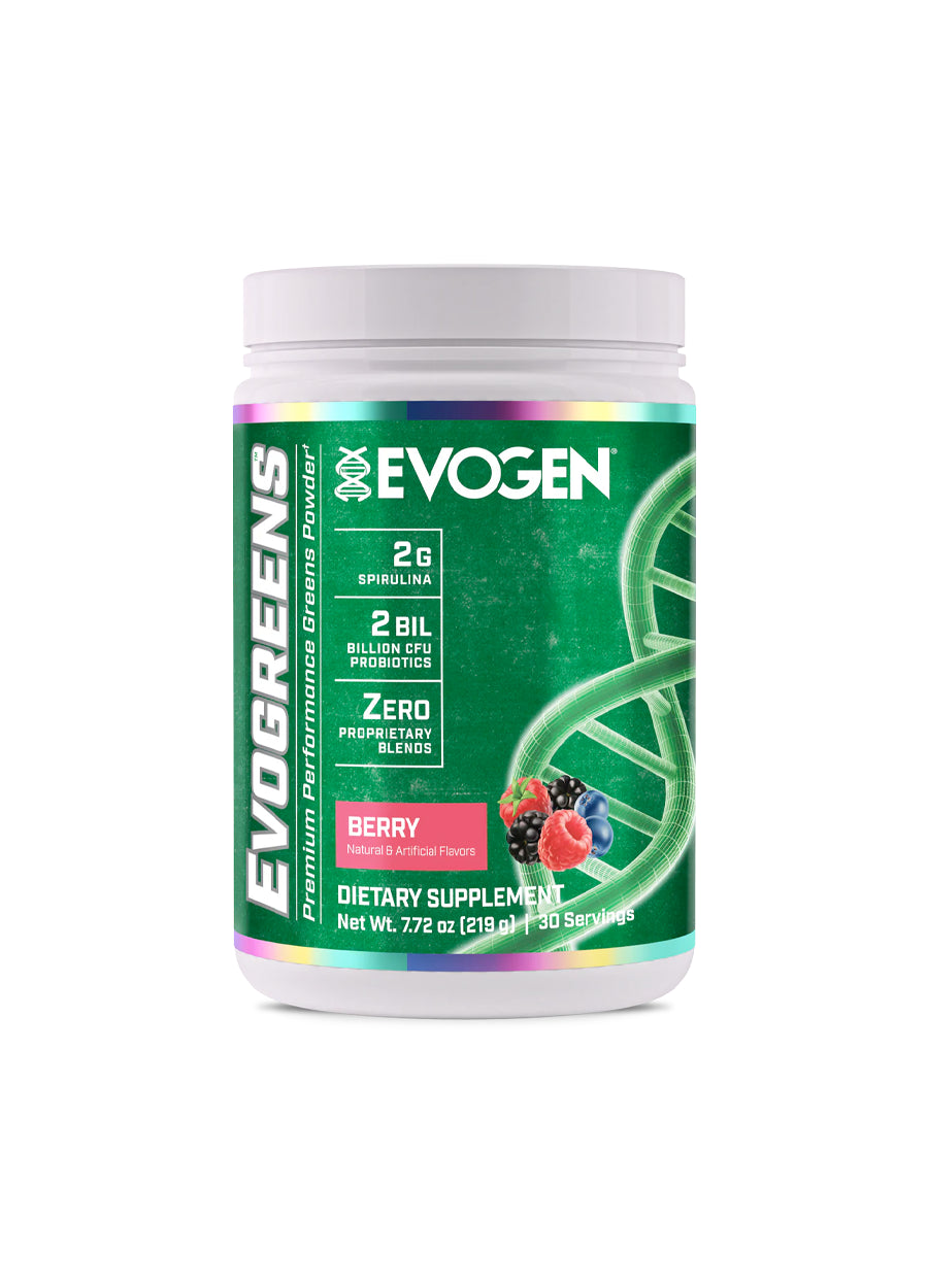 Evogen Evogreens Naturals 219g Berry Framsida