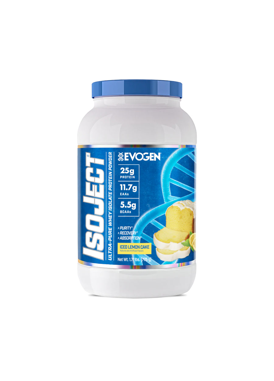 Evogen IsoJect 809g Iced Lemon Cake Framsida