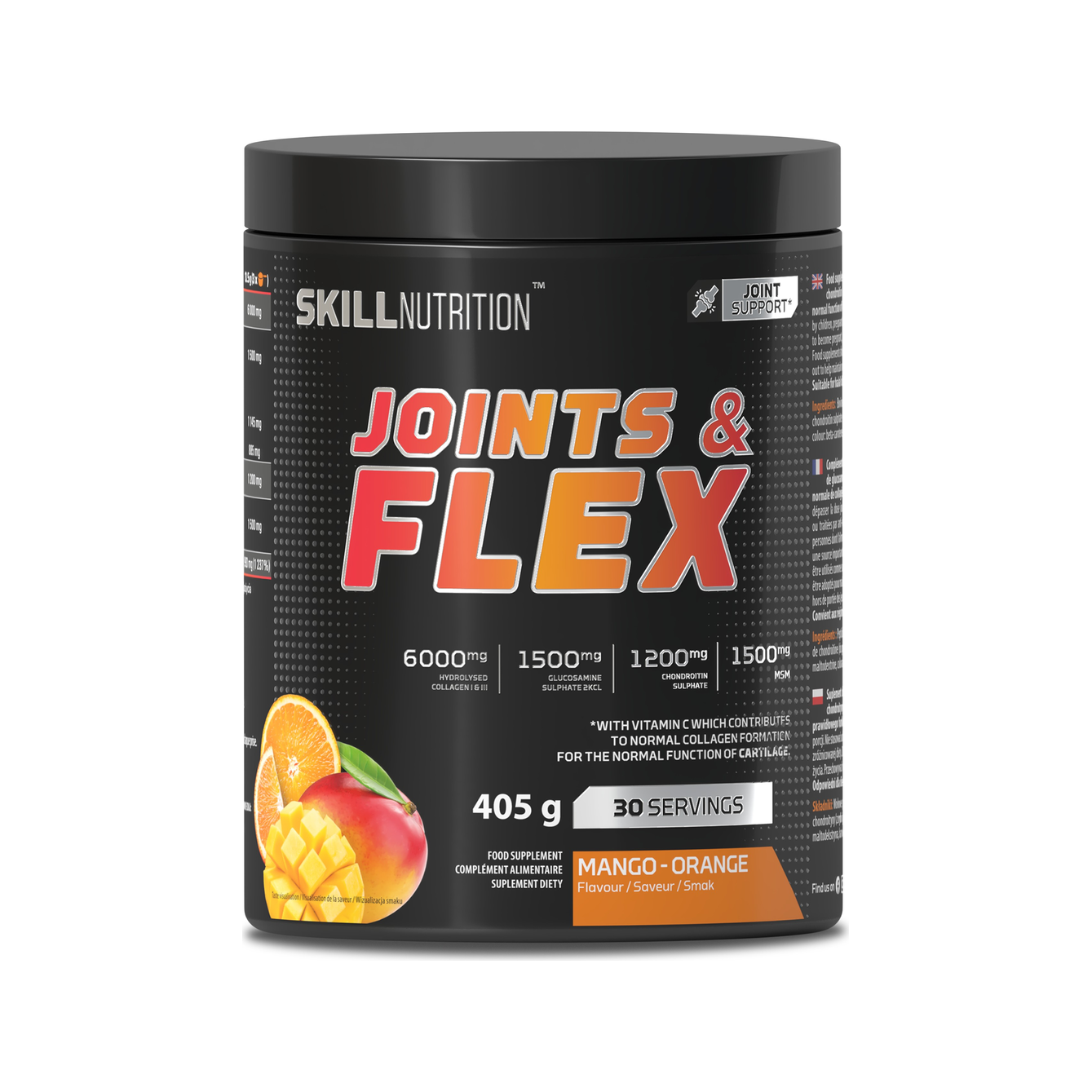 Joints & Flex Powder, Mango-Orange - 405 grams