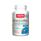 Jarrow Formulas BroccoMax vegankapslar i vit flaska med etikett och 60 kapslar
