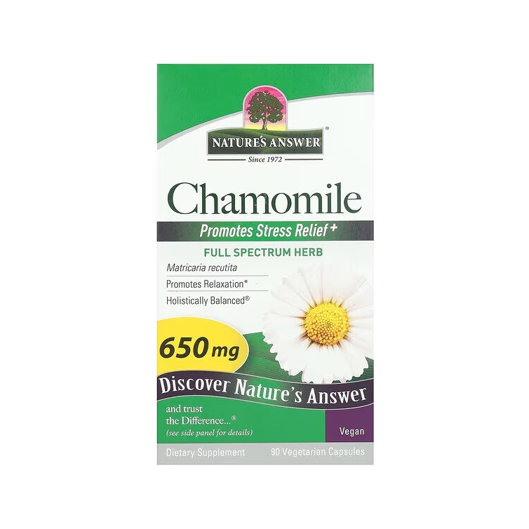 Chamomile, 650mg - 90 vcaps
