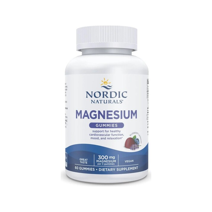 Magnesium Gummies, Blueberry Lavender - 60 gummies