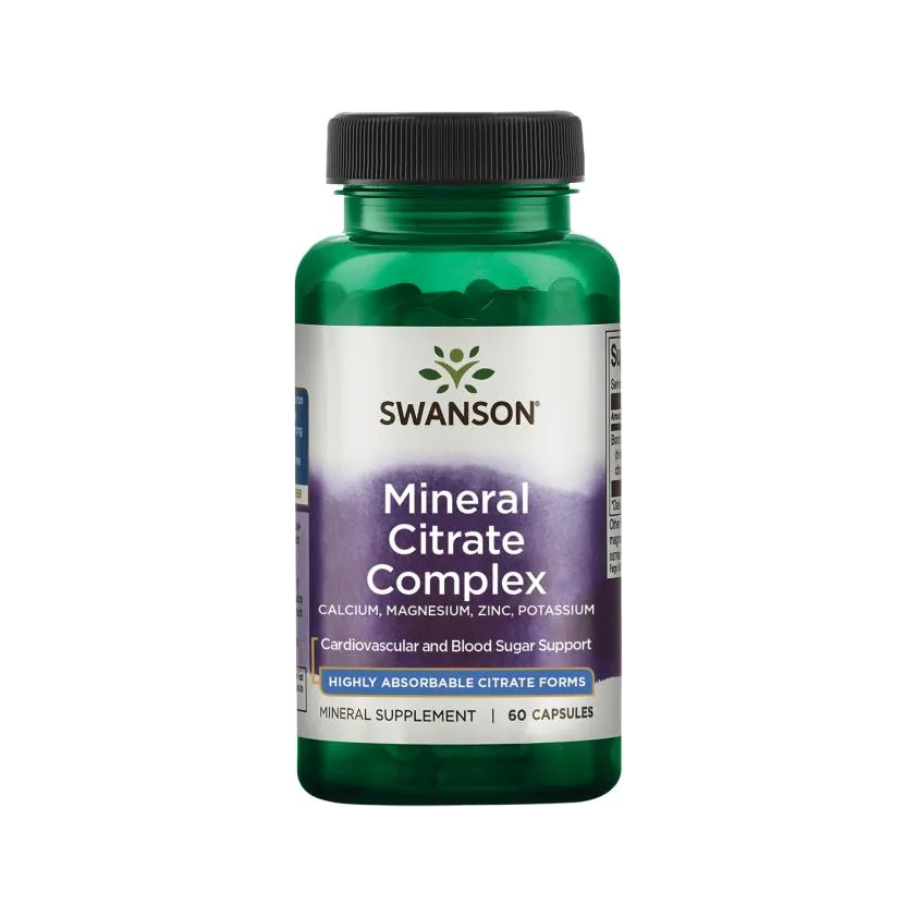 Mineral Citrate Complex - 60 caps