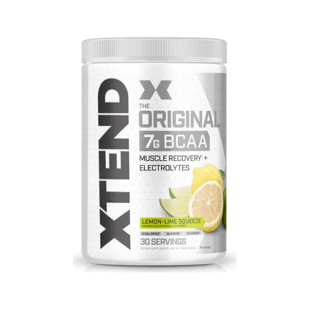 BCAA-pulver i burk med citron-limesmak (Xtend, 441 g)