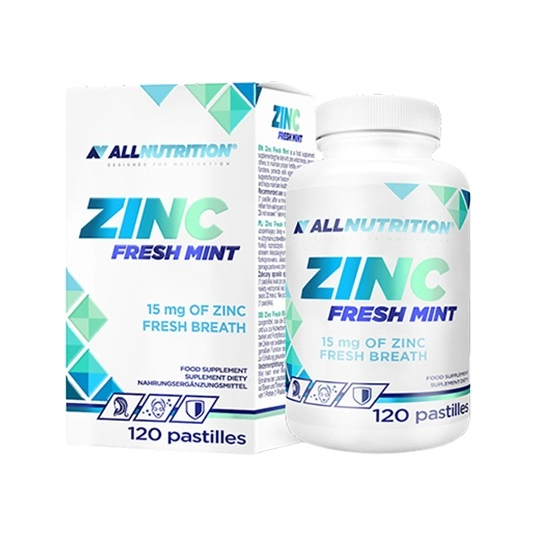 Zinc, 15mg (Fresh Mint) - 120 pastilles