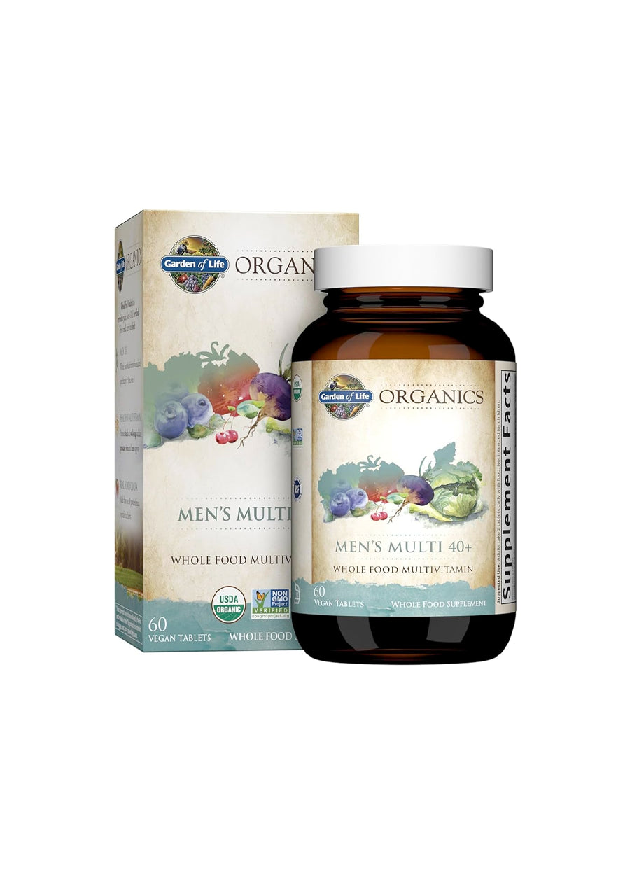 Garden of Life Mykind Men's Multi 40+ 60 Tabletter