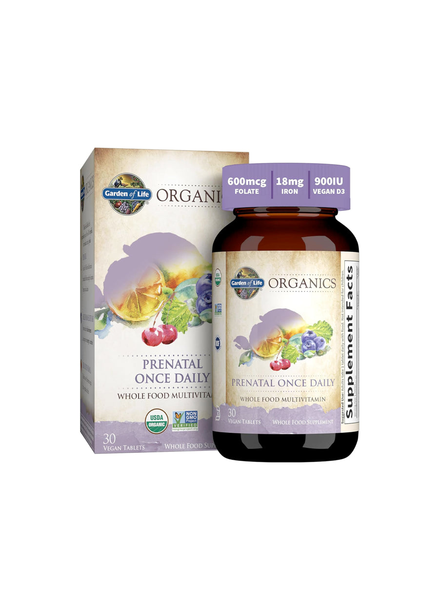 Garden of Life Mykind Prenatal Once Daily 30 Tabletter