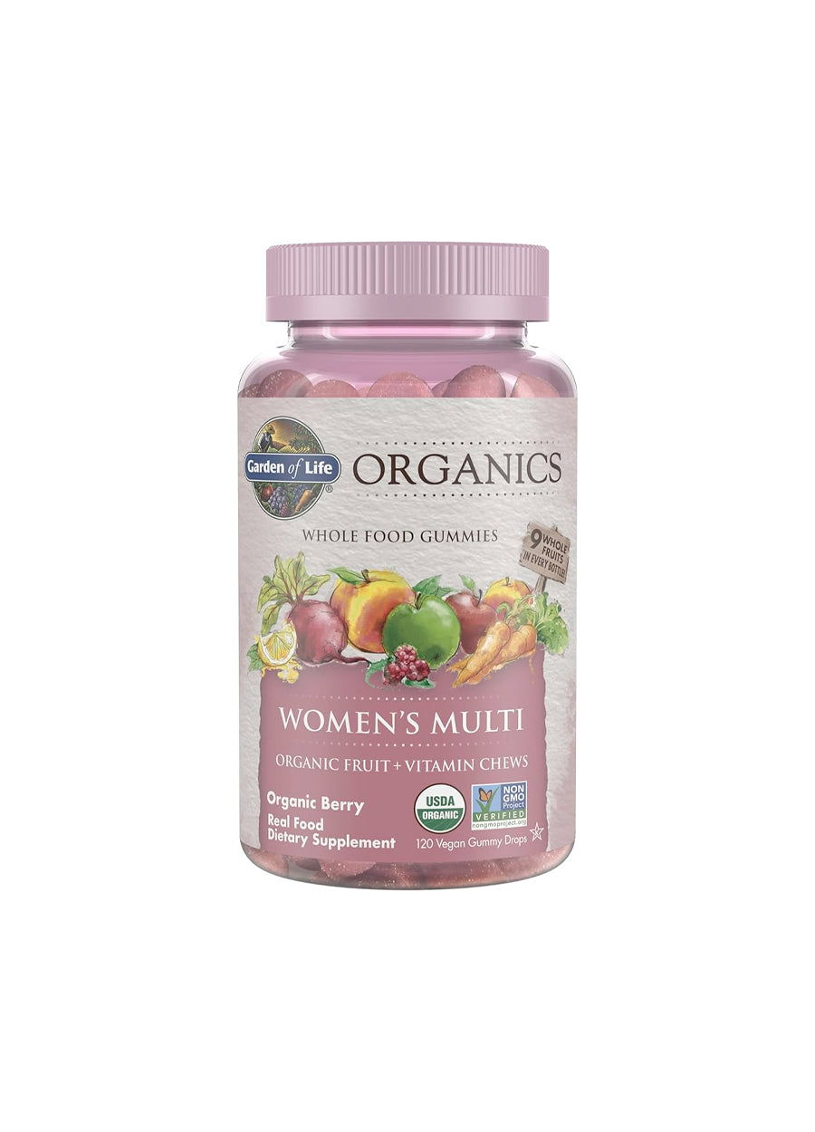 Garden of Life Mykind Women's Multi Gummies Berry 120 Gummies