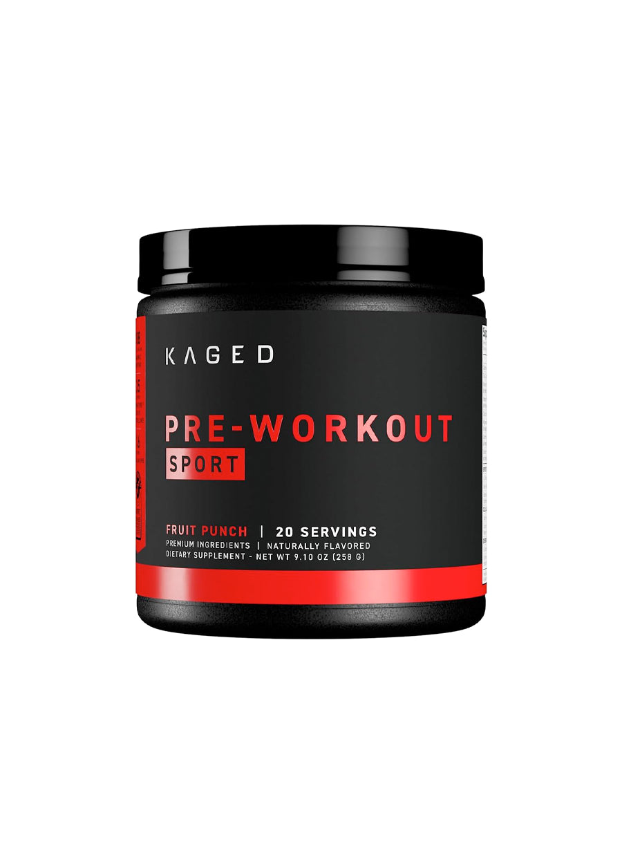 Kaged Muscle Pre-Kaged Sport 272g Fruit Punch Framsida