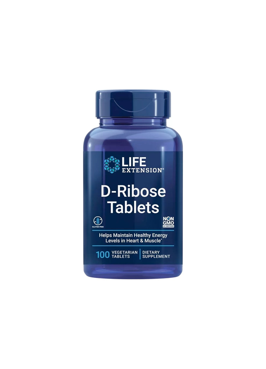 Life Extension D-Ribose Tablets 100 Tabletter