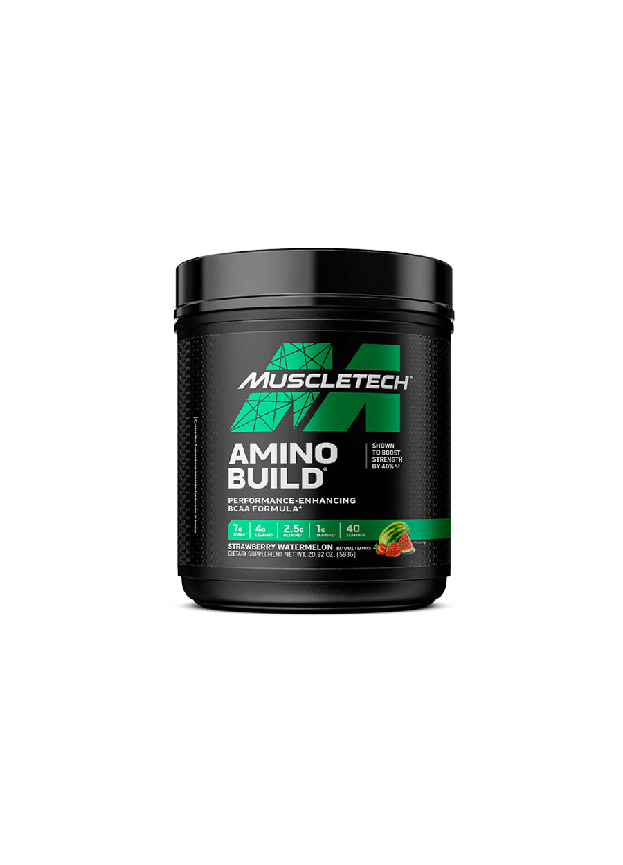 MuscleTech Amino Build 400g Tropical Twist Framsida