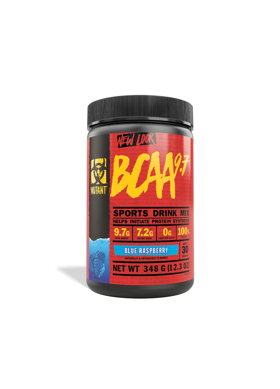 Mutant BCAA 9.7 348g Blue Raspberry framsida