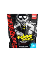 Proteinpulverpåse Mutant Mass Extreme 2500 med grafisk design, vanilla ice cream