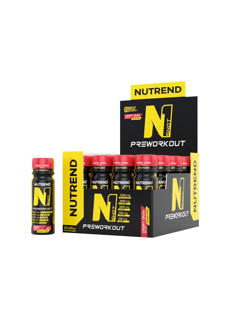 Nutrend N1 Shot 20 x 60ml Cherry Crush