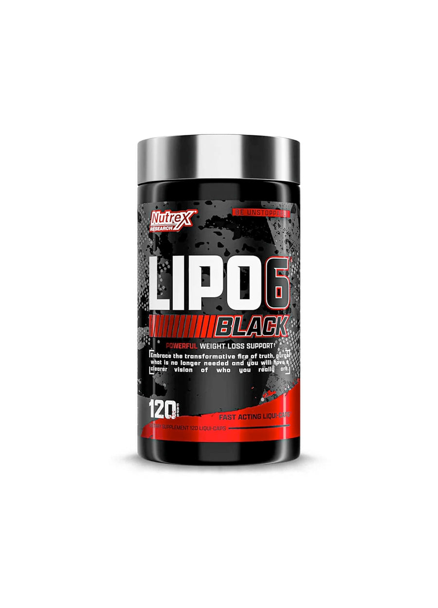 Nutrex Lipo-6 Black burk med 120 kapslar