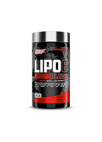 Nutrex Lipo-6 Black burk med 120 kapslar