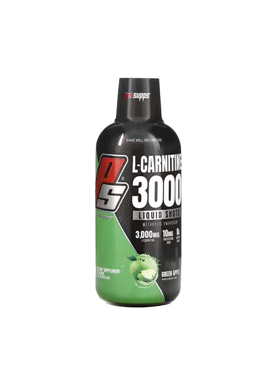 ProSupps L-Carnitine 3000 473ml Green Apple Framsida