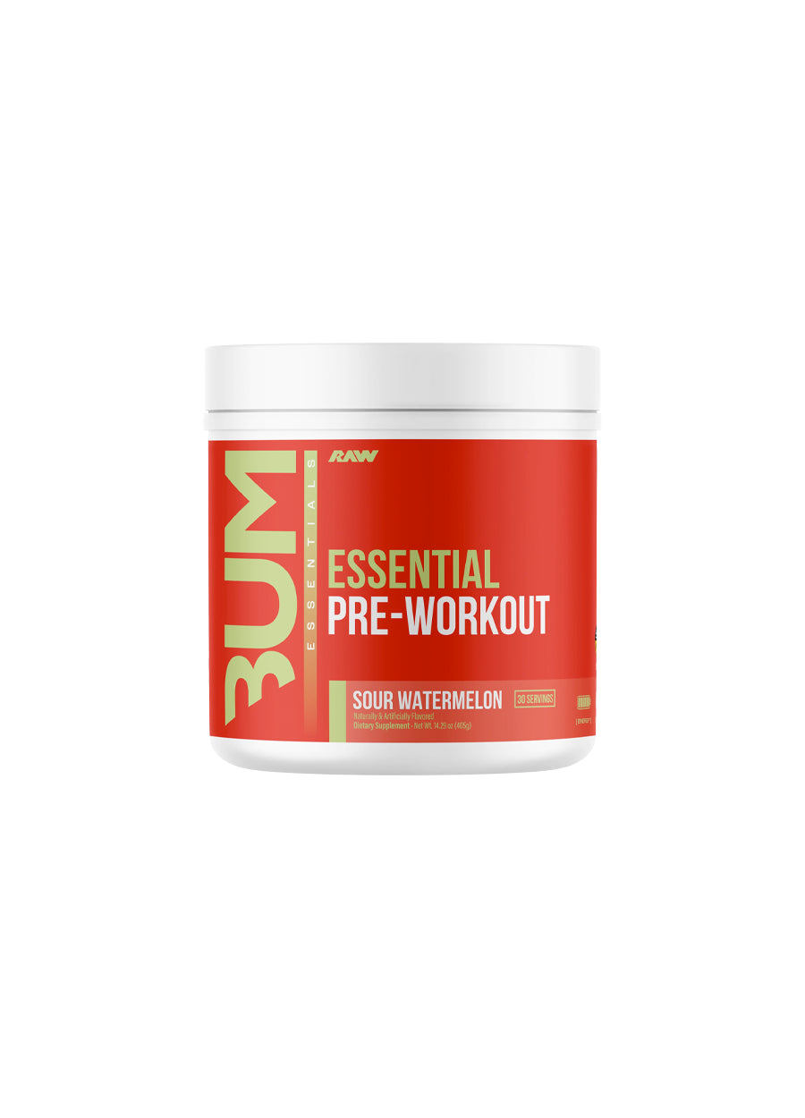 Raw Nutrition CBUM Essential Pre-Workout 408g Sour Watermelon Framsida