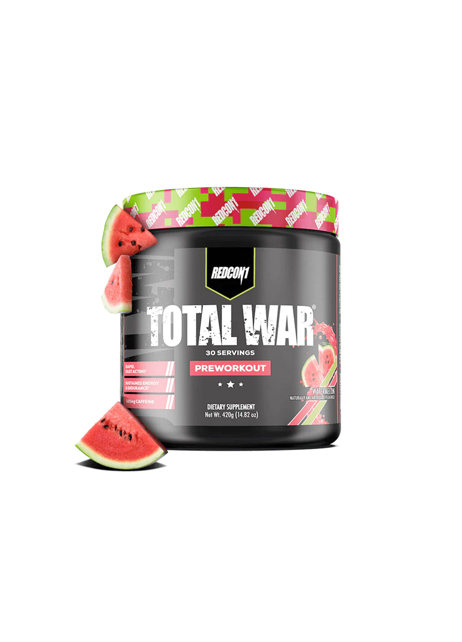 Redcon1 Total War Preworkout 429g Watermelon Framsida