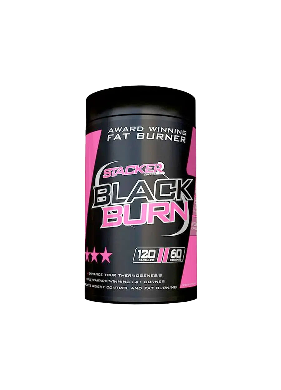 STACKER2 Black Burn 120 Kapslar Framsida
