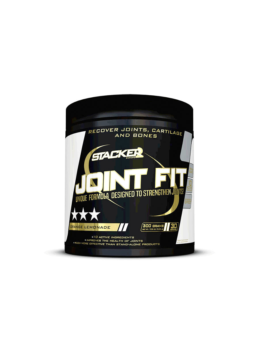 Tillskottsburk STACKER2 Joint Fit 300 g, Orange Lemonade-smak.
