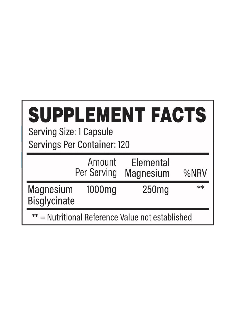 Trained by JP Magnesium 120 Kapslar Innehåll