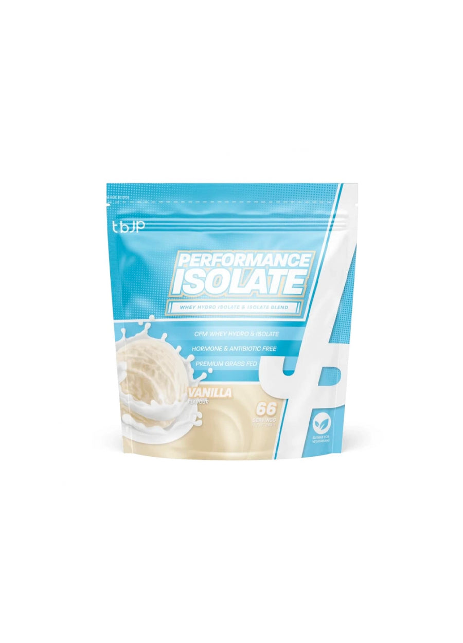 Proteinisolatpåse Performance Isolate, vaniljsmak, 2 kg