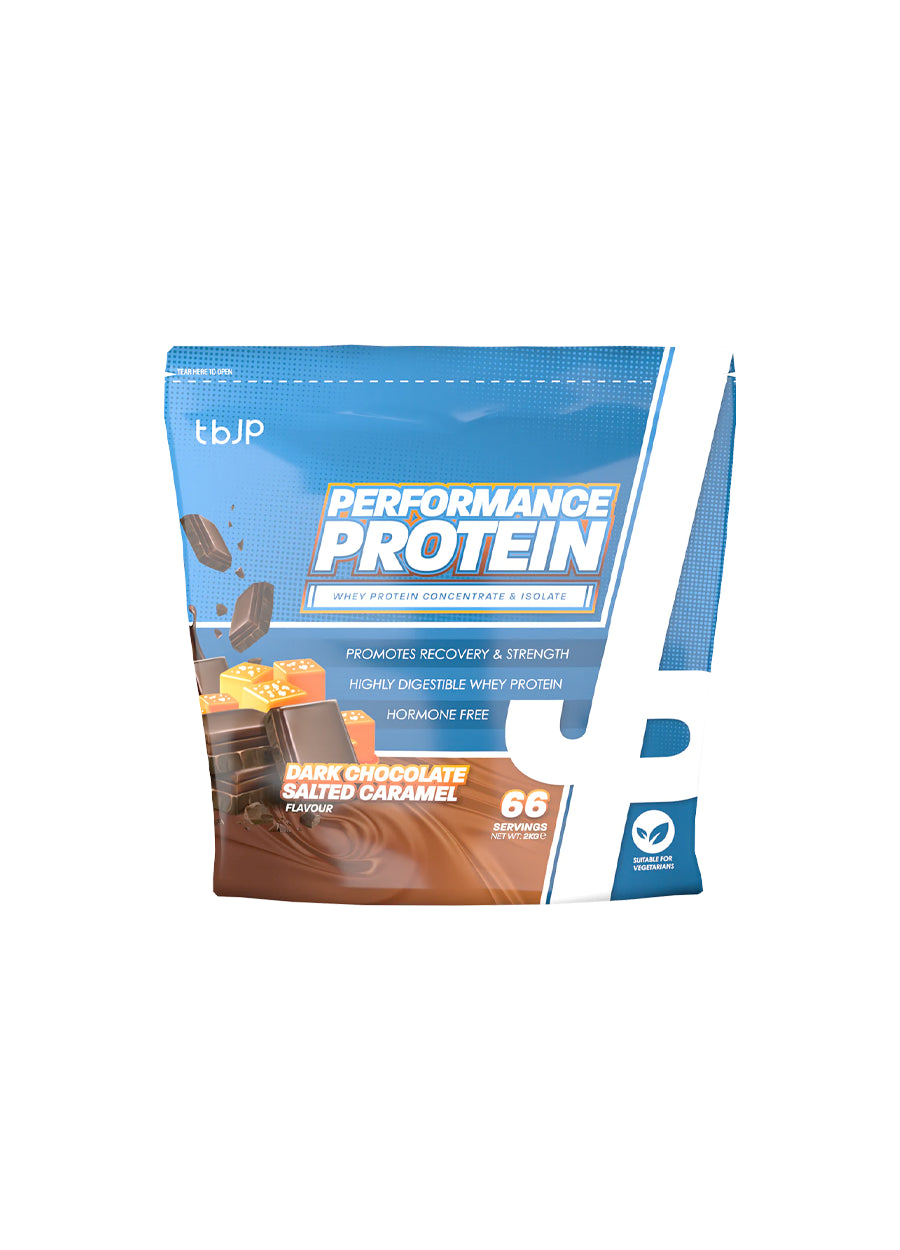 Proteinpulverpåse med mörk choklad och salt karamell, 66 portioner