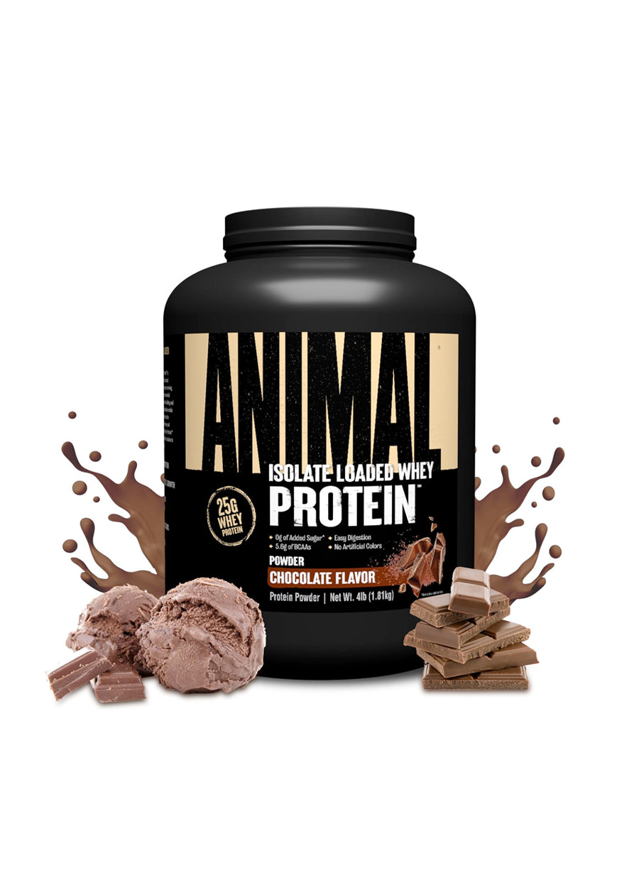 Universal Nutrition Animal Whey 2300g Chocolate Framsida