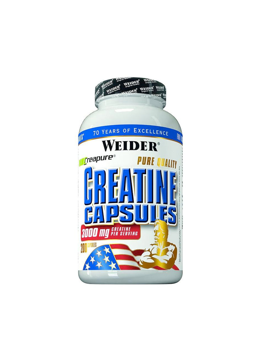Weider Creatine Capsules 100 Kapslar Framsida