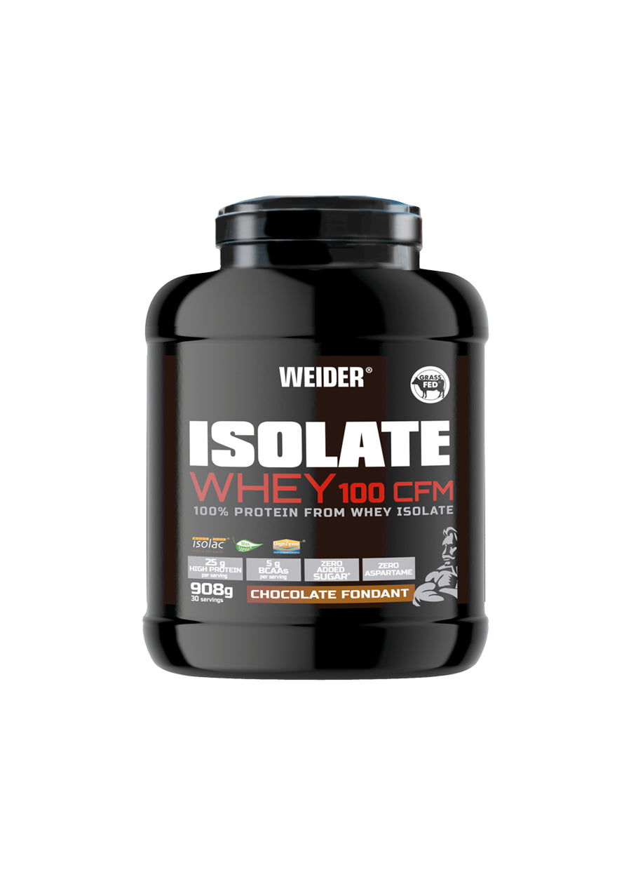 Proteinpulverburk Weider Isolate Whey 100, 908 g, Chocolate Fondant
