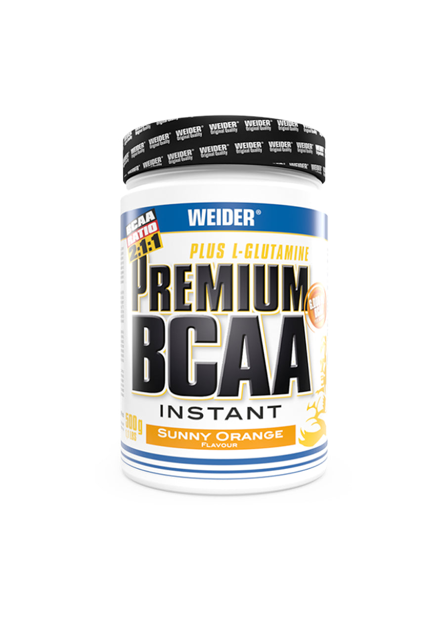 Weider Premium BCAA 500g Sunny Orange Framsida